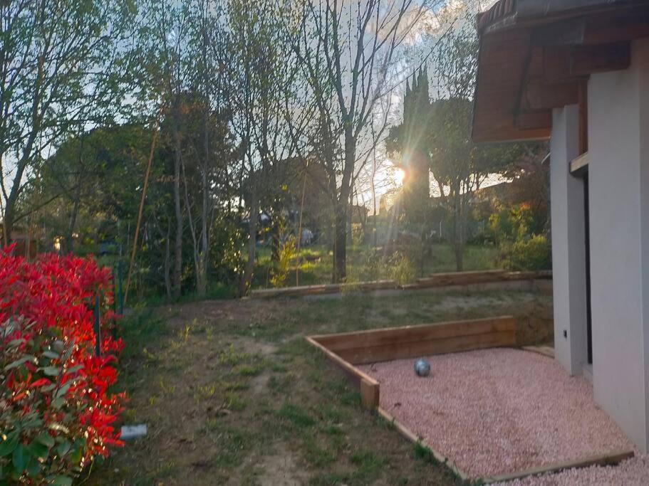 Studio Ambiance Verdoyante Et Vue Sur La Vallee Auzeville-Tolosane Ngoại thất bức ảnh